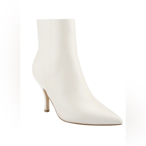 ❤️‍🔥 Marc Fisher Fergus Heeled Bootie Chic Cream Leather | - Picture 3 of 15